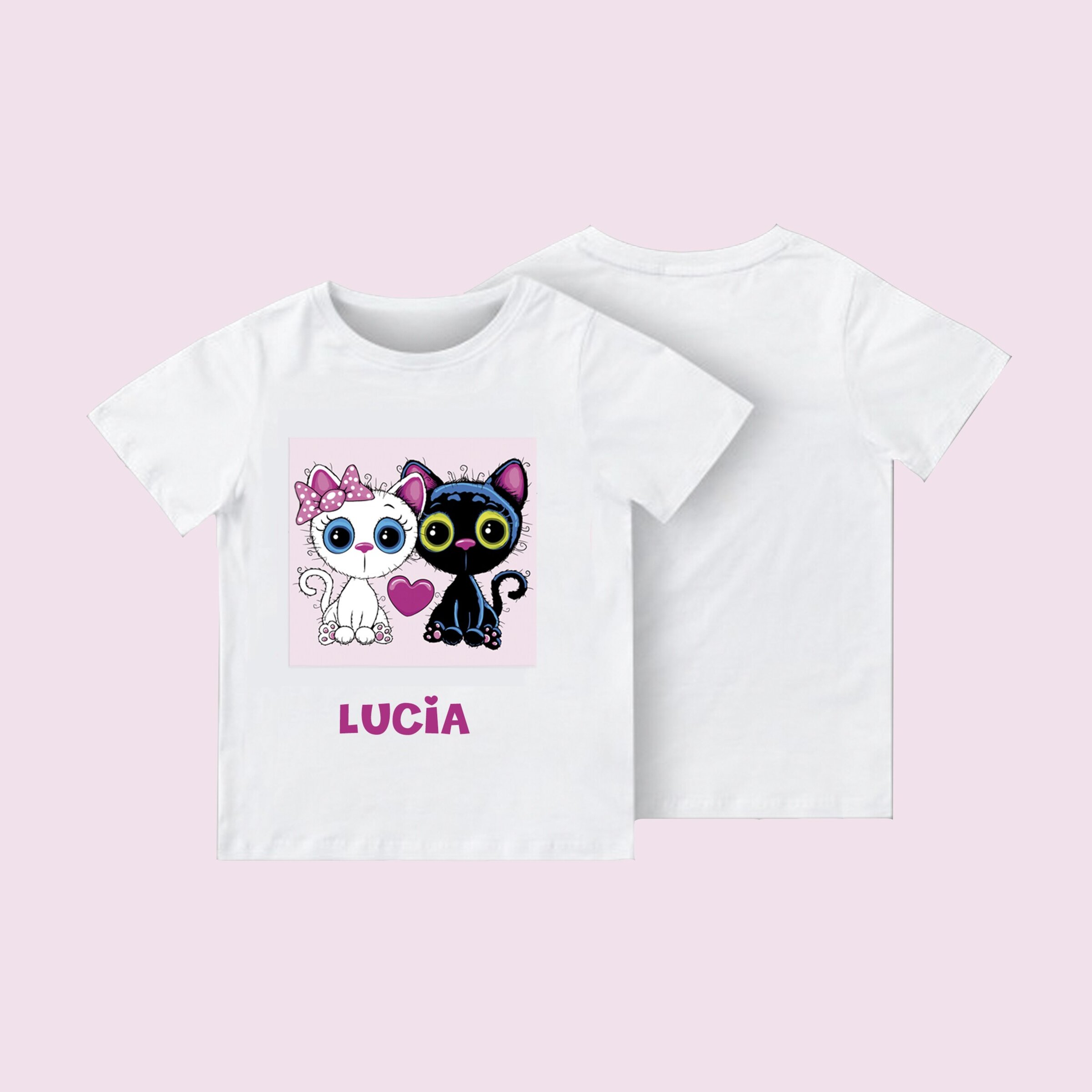 CAMISETA INFANTIL Gatos